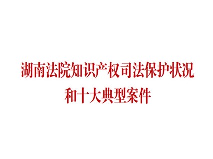 朱、李侵犯湘潭恒欣商業(yè)秘密案列入湖南十大知識產(chǎn)權(quán)典型案例